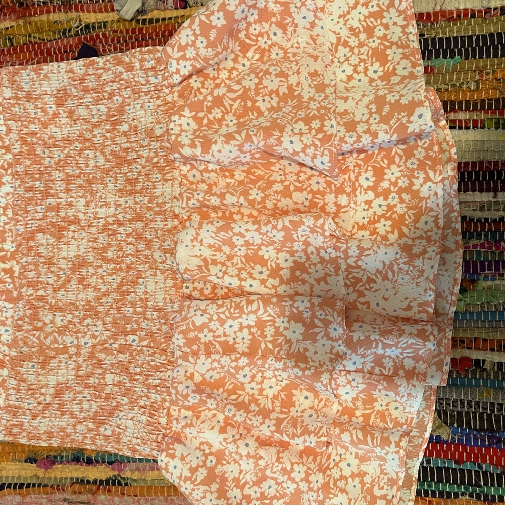 boutique floral skirt